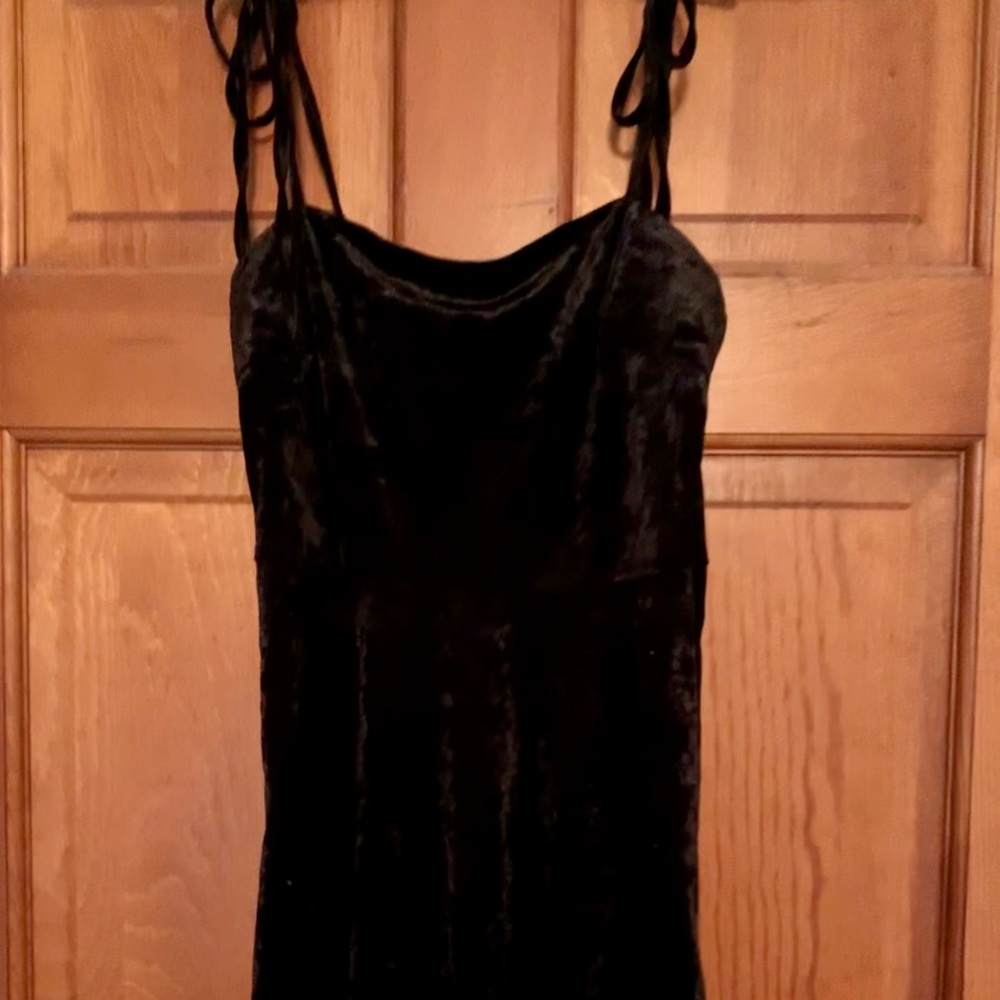 Vintage 90’s Goth Grunge Velvet Minidress